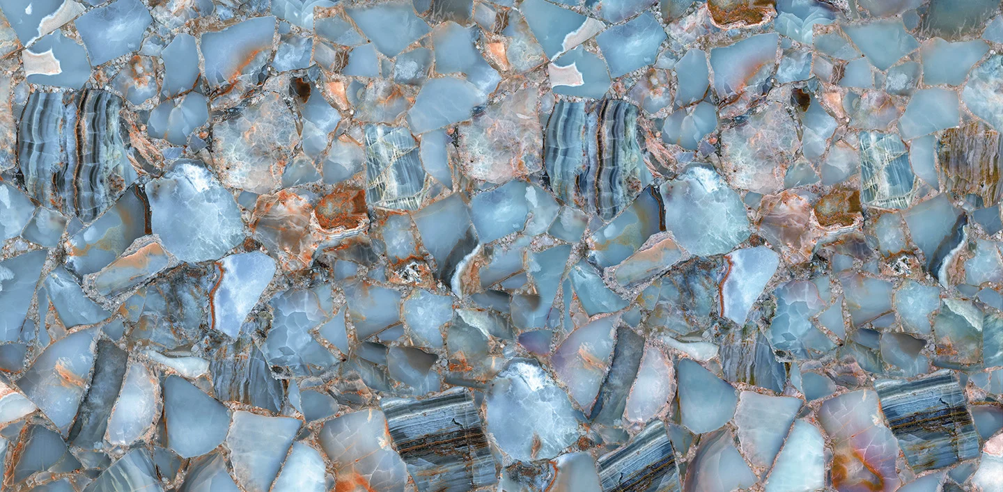 Coante LUMİNA Glacier Blue deseni