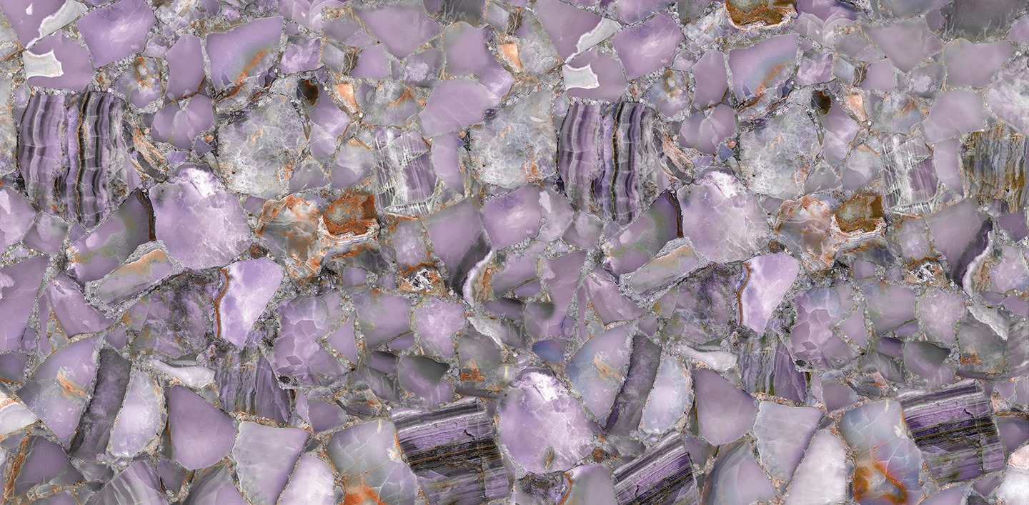 Coante LUMİNA Glacier Amethyst deseni